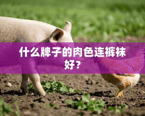 什么牌子的肉色连**好？