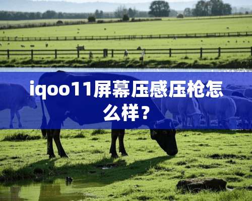 iqoo11屏幕压感压*怎么样？