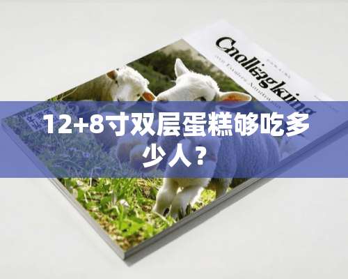 12+8寸双层蛋糕够吃多少人？