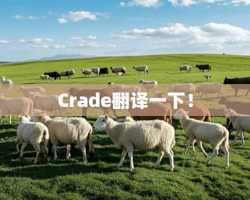 Crade翻译一下！