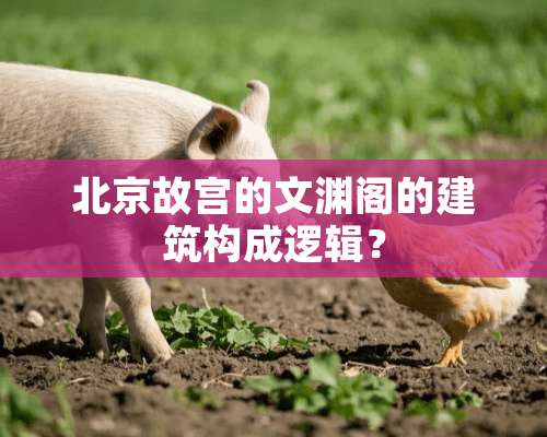 北京故宫的文渊阁的建筑构成逻辑？