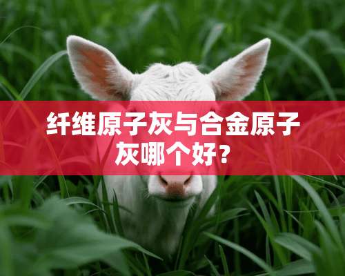 纤维**灰与合金**灰哪个好？