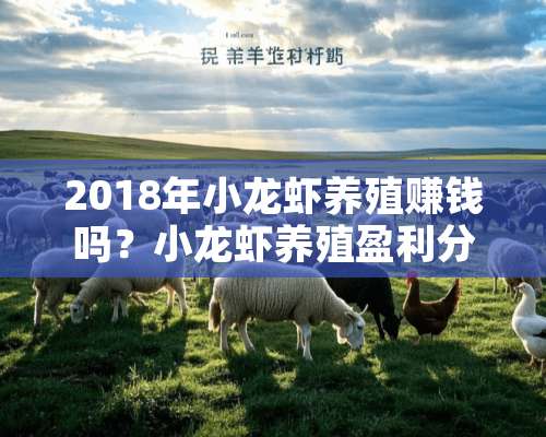 2018年小龙虾养殖赚钱吗？小龙虾养殖盈利分析