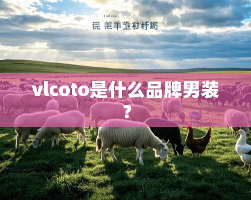 vlcoto是什么品牌男装？