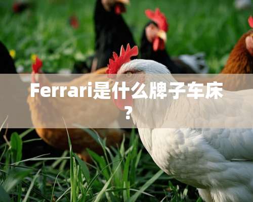 Ferrari是什么牌子车床？