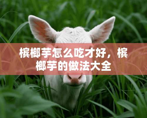 槟榔芋怎么吃才好，槟榔芋的做法大全