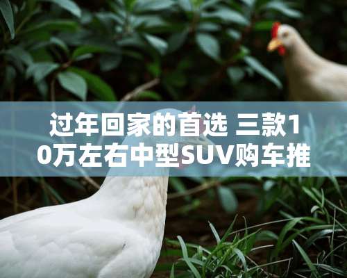 过年回家的首选 三款10万左右中型SUV购车推荐