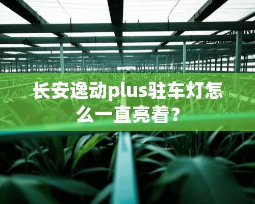 长安逸动plus驻车灯怎么一直亮着？