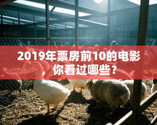 2019年票房前10的电影，你看过哪些？