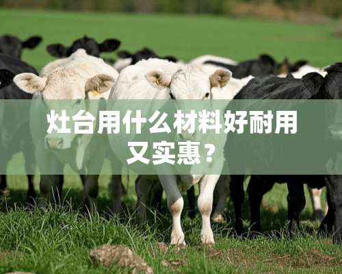 灶台用什么材料好耐用又实惠？