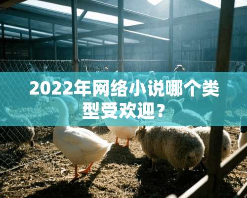 2022年网络小说哪个类型受欢迎？