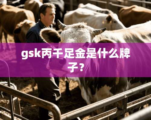 gsk丙千足金是什么牌子？