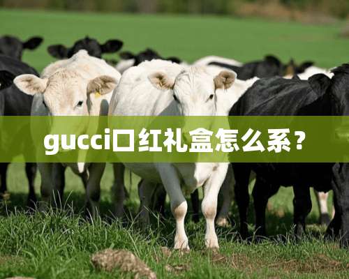 gucci口红礼盒怎么系？