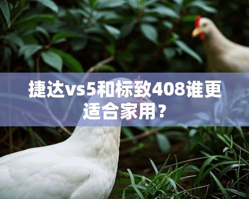 捷达vs5和标致408谁更适合家用？