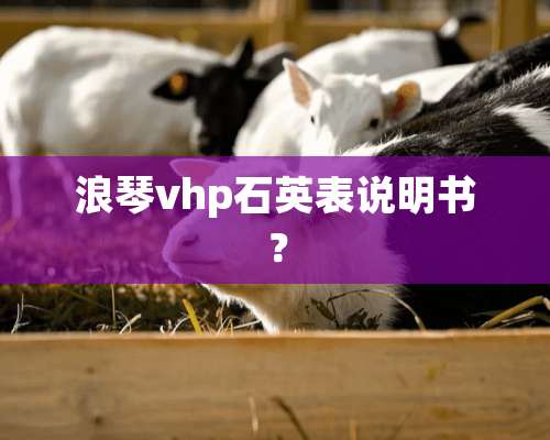 浪琴vhp石英表说明书？