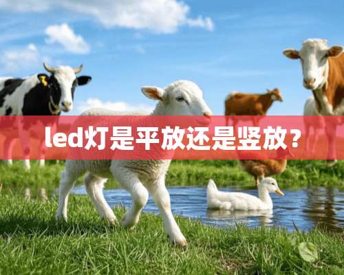 led灯是平放还是竖放？