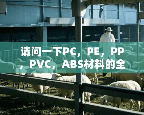 请问一下PC，PE，PP，PVC，ABS材料的全称是什么？？？？？