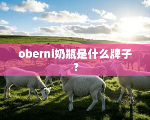 oberni奶瓶是什么牌子？