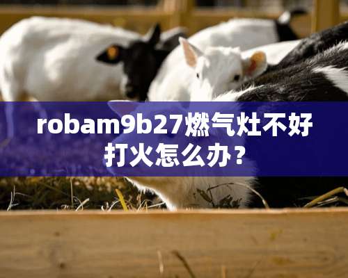 robam9b27燃气灶不好打火怎么办？