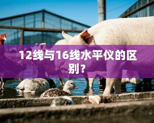 12线与16线水平仪的区别？