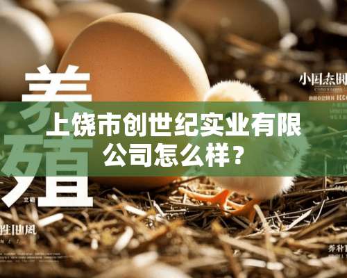 上饶市创世纪实业有限公司怎么样？