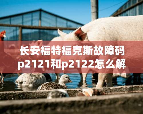 长安福特福克斯故障码p2121和p2122怎么解决