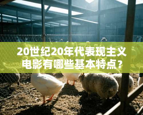 20世纪20年代表现**电影有哪些基本特点？