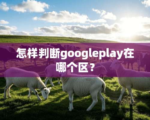 怎样判断googleplay在哪个区？