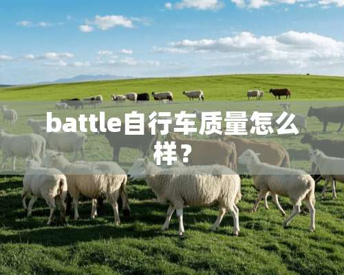 battle自行车质量怎么样？