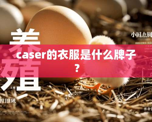 caser的衣服是什么牌子？