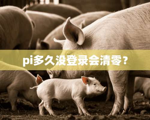 pi多久没登录会清零？