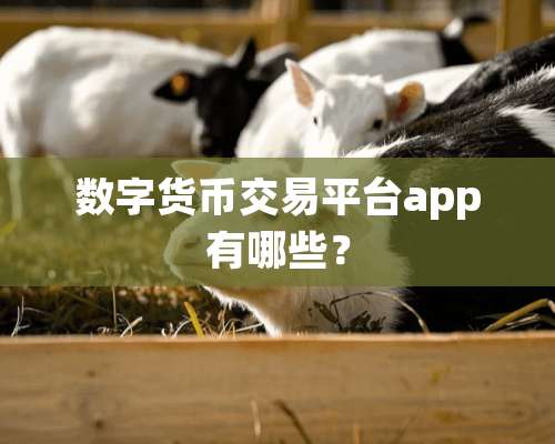 数字货币交易平台app有哪些？