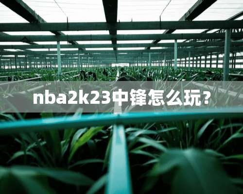 nba2k23中锋怎么玩？