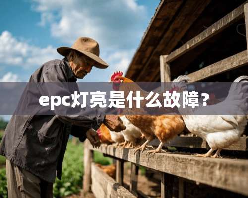 epc灯亮是什么故障？