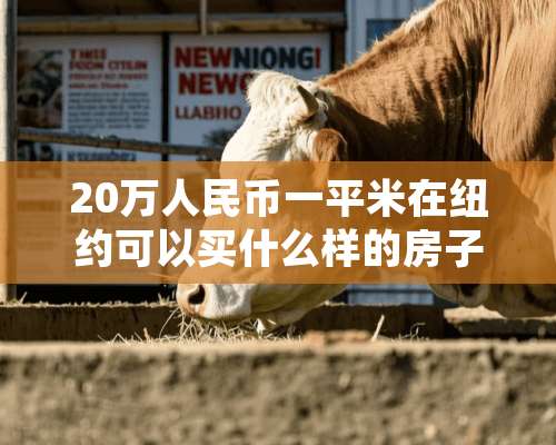 20万人民币一平米在纽约可以买什么样的房子？