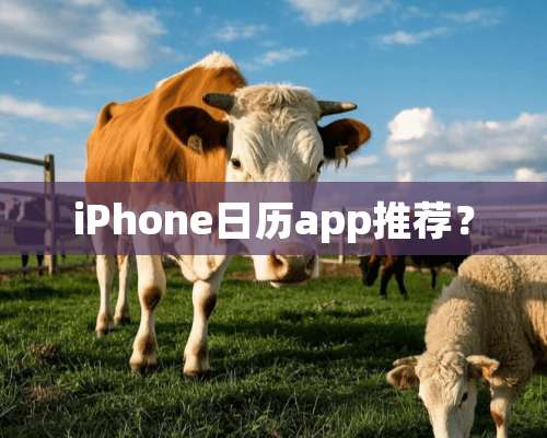 iPhone日历app推荐？