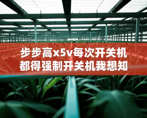 步步高x5v每次开关机都得强制开关机我想知道这属于手机质量问题吗.