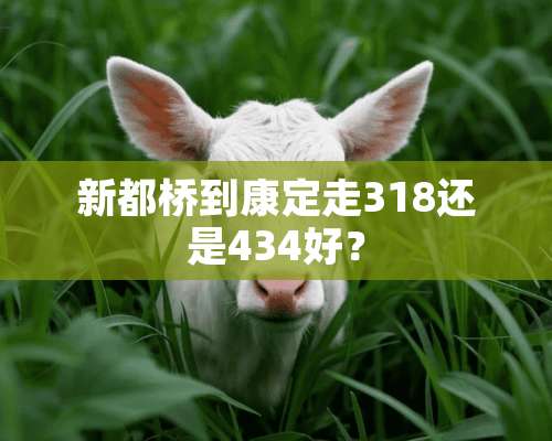 新都桥到康定走318还是434好？