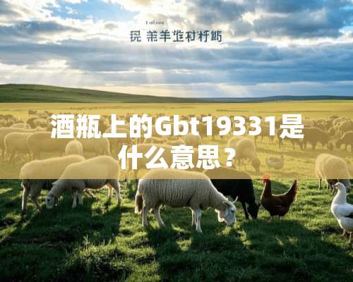 酒瓶上的Gbt19331是什么意思？