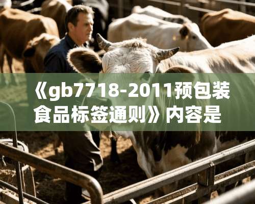 《gb7718-2011预包装食品标签通则》内容是什么？