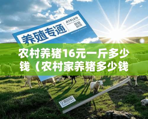 农村养猪16元一斤多少钱（农村家养猪多少钱一斤）