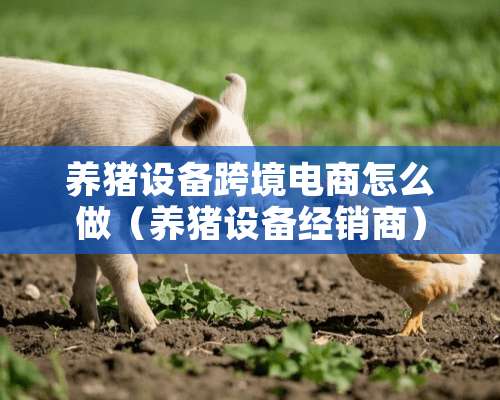 养猪设备跨境电商怎么做（养猪设备经销商）