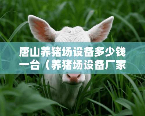 唐山养猪场设备多少钱一台（养猪场设备厂家有哪些）