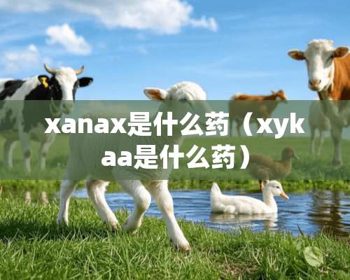 xanax是什么药（xykaa是什么药）