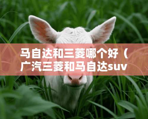 ***和三菱哪个好（广汽三菱和***suv哪个好）