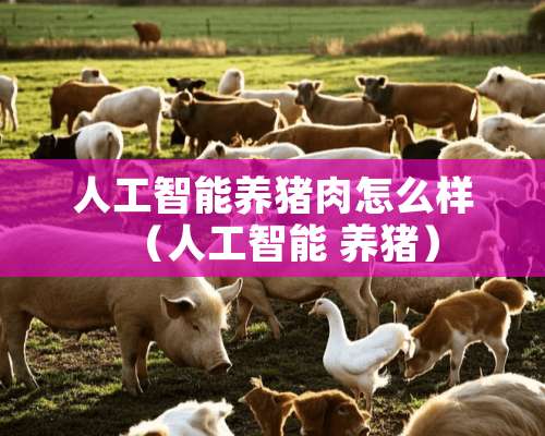 人工智能养猪肉怎么样（人工智能 养猪）