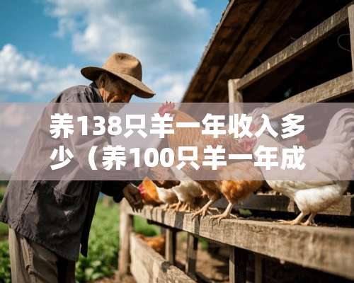 养138只羊一年收入多少（养100只羊一年成本是多少）