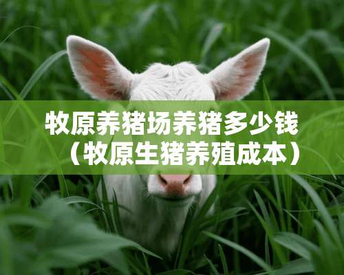 牧原养猪场养猪多少钱（牧原生猪养殖成本）