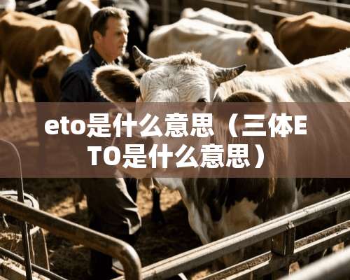 eto是什么意思（三体ETO是什么意思）