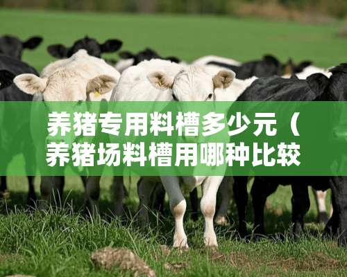 养猪专用料槽多少元（养猪场料槽用哪种比较好）